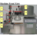 Patty-O-Matic Protege Machine Front View